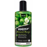 Joydivision WARMup - zagrijavajuće ulje za masažu - zelena jabuka (150ml)
