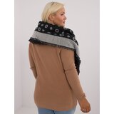 Factory Price Scarf-AT-SZ-1701.61-grey-black | Shoptok.si