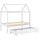  Okvir za dječji krevet s ladicom bijeli 70 x 140 cm od borovine | shoptok.hr