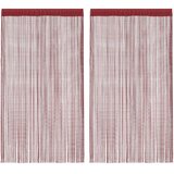  Končane Zavjese 2 kom 100x250 cm Bordo | shoptok.hr