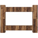  Set TV komoda Zidne 10 pcs Staro drvo 30,5 x 30 x 90 cm | shoptok.hr
