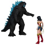 Mcfarlane Toys Action Figure DC Justice League Monsterverse - Woman Vs. Atomic Blast Godzilla - 2-Pack Cene