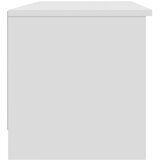 TV ormarić bijeli 102 x 35,5 x 36,5 cm od konstruiranog drva | Eponuda.com