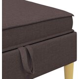  Set namještaja za dnevni boravak 6 pcs Tamno smeđa Tkanina | shoptok.hr