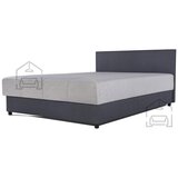 Fola postelja Spenta, 120x200 cm, 120x208x88 cm, temno siva + svetlo siva | Shoptok.si
