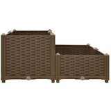  Povišena gredica 80 x 80 x 38 cm od polipropilena | shoptok.hr