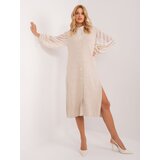 BADU Dress-BA-SK-6109.07-light beige | shoptok.hr