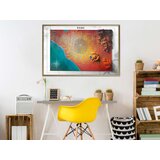  Poster - Raised Relief Map: Rome 60x40 | shoptok.hr