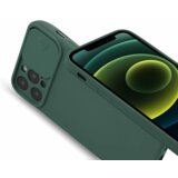 Onasi Lens Cover silikonski ovitek zaščita za Samsung Galaxy A34 - zelen | Shoptok.si