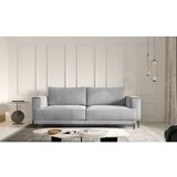 ELTAP Siva baršunasti sklopiva/s prostorom za odlaganje sofa 260 cm Dalia – | shoptok.hr