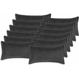  Presvlaka za jastuk 12 kom. HOUTEN Tamnosiva 40 x 80 cm Boucl&amp;eacute; Slike
