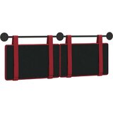  Držeće uzglavlje Zidne Vinska crvena 130 x 55 x 5 cm Lažna koža - boja crnog vina 120 cm bez LED | shoptok.hr
