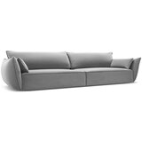Mazzini Sofas Svijetlo siva baršunasta sofa 248 cm Vanda – | shoptok.hr