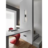 Nova Luce Crna metalna LED zidna lampa sa savitljivom konstrukcijom Raccio – | shoptok.hr