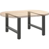  Noge za klub stolić antracit boje 2 kom 70 x (42-43) cm čelik | shoptok.hr