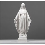 Aberto Design dekorativna figura CY0369, 45x21 cm, bela | ePonuda.com