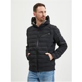 Guess Black Mens Quilted Jacket Stretch Biker - Men | shoptok.hr