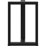 vidaXL Noge blagovaonski stol T-oblika 2kom crne 60x35x(72-73)cm čelik | shoptok.hr
