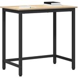  Stol Sonoma hrast 100 x 50 x 76 5 cm Inženjerska drva i čelik | shoptok.hr