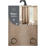 Douceur d intérieur Svjetlo smeđa zavjesa od boucle tkanine 140x260 cm Winona – | shoptok.hr