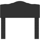  Uzglavlje s uzglavljem Crni hrast 80 cm Konstruirano drvo | shoptok.hr