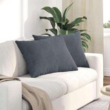 vidaXL jastučići za sofu 2 pcs tamno siva 70 x 50 cm kordura tekstil | shoptok.hr