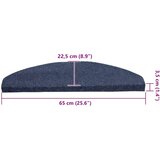  Ljepljivi tepisi za stepenice 30 kom plavi 65x22 5x3 5 cm | shoptok.hr