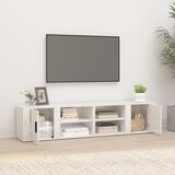 TV ormarić 2 kom sjajni bijeli 80x31,5x36 cm konstruirano drvo | Eponuda.com