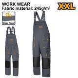 Ingco WUCT8033.XXL radne pantalone sa tregerima vel xxl super | Eponuda.com