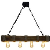 Rustik 171 visilica greda 4*E27 | ePonuda.com