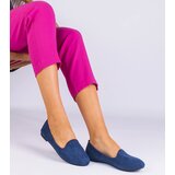 Gemre Navy classic eco-suede ballet flats Valensia | Shoptok.si