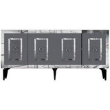 Hanah home karya - anthracite, silver anthracitesilver console | ePonuda.com