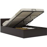 Furnova Dvižni posteljni okvir sivo umetno usnje 140x200 cm, (21934205) | Shoptok.si