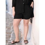 Sinsay Kratke hlače s mješavinom viskoze PLUS SIZE | shoptok.hr
