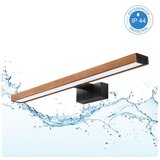  Brilagi-LED Kupaonsko osvetljenje za ogledalo WOODY MIRROR 3u1 LED/12W/230V 60 cm IP44 crna/hrast Cene