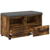  Haldna klop z blazino s predalom Dimljeni oreh 80 x 38 x 46 cm, (5000155621) | Shoptok.si