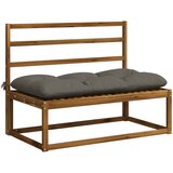  Jastučić za klupu VIANEN 100% poliester Siva 100 x 60 x 12 cm | shoptok.hr