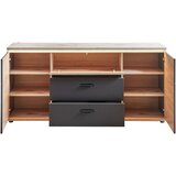 Stylife komoda, barve grafita, barve hrasta | Shoptok.si