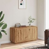vidaXL Komoda Artisan hrast 102x35x55 cm izrađeno drvo | shoptok.hr