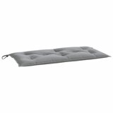  Jastuk za vrtnu klupu sivi 110 x 50 x 7 cm od tkanine Oxford | shoptok.hr