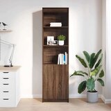 vidaXL Visoka komoda boja hrasta 50x35x180 cm od konstruiranog drva | shoptok.hr