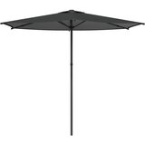 vidaXL Vrtni dežnik 270 x 270 cm Poliester Pravokotna Antracit, (5000252404) | Shoptok.si