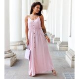 UR/CEO Pink long slit dress Édouard | shoptok.hr