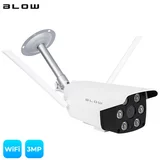 Blow H-423, zunanja, wifi, 1080p, 3MP, nočno snemanje, senzor gibanja, aplikacija ip kamera