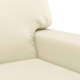  Dvosjed od tkanine krem 120 cm od umjetne kože | shoptok.hr