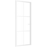  Unutarnja vrata 83 x 201,5 cm Bijela od ESG stakla i aluminija | Eponuda.com