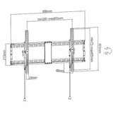  Zidni nosač GEMBIRD WM-90T-01 nagib, 43”-90” | Eponuda.ba