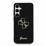 Guess PU Fixed Glitter 4G Metal Logo Zadní Kryt pro Samsung Galaxy S25+ Black Ovitek za telefon Vijolična | Shoptok.si