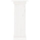  Stalak za cvijeće bijeli 40x40x90 cm od masivne borovine | Eponuda.com