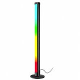 RGB LED Corner Floor Lamp Music Mode Remote Control App 90cm | Shoptok.si